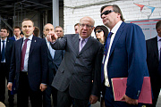 Открытие первого в России завода по выпуску полимерно-композитных газовых баллонов (Нижний Новгород)